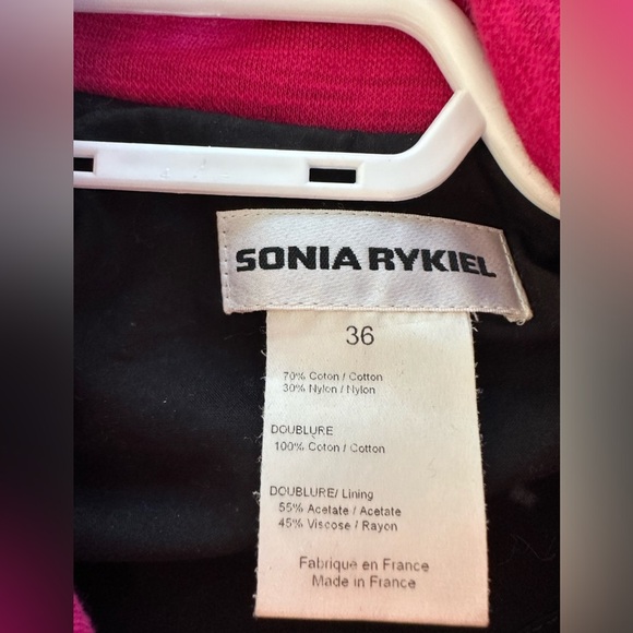 Hot pink Sonya Rykiel Jacket - Picture 2 of 2